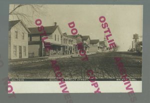 Walker IOWA RPPC 1910 MAIN STREET nr Independence Center Point Waterloo Marion 2