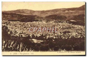 Postcard Old Fez Vue Generale