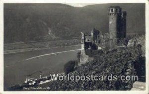 Burg Ehrenfels a Rh Germany Writing on back 