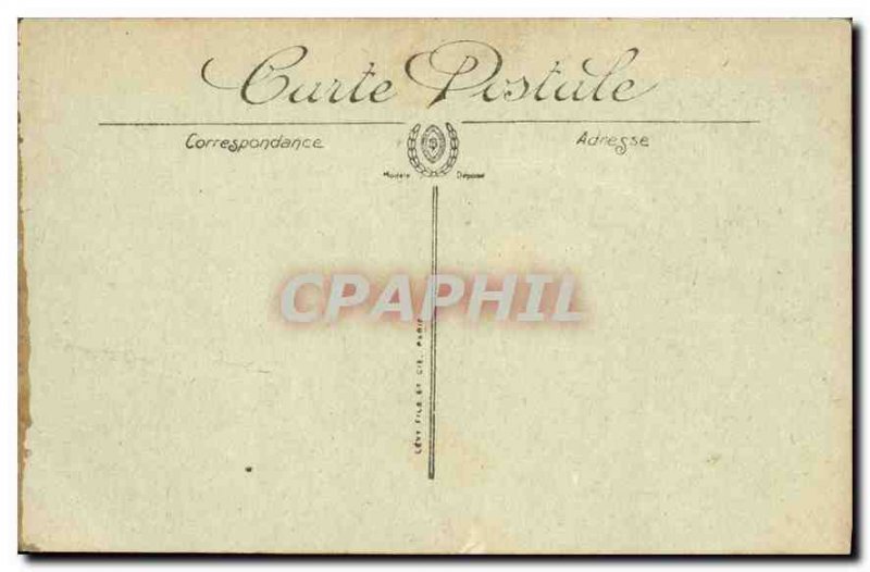 Old Postcard Paris Arc Triomphe