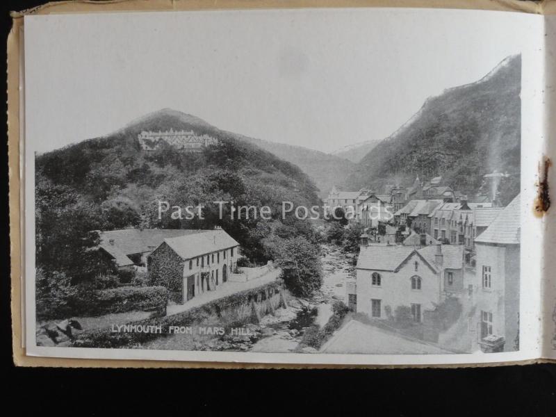 Devon LYNTON & LYNMOUTH 8 Image - Old Letter Card by E.T.W. Dennis