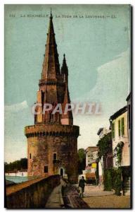 Old Postcard La Rochelle Lantern Tower