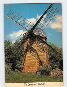 Postcard The Jamestown Windmill, North Road, Jamestown, Rhode Island