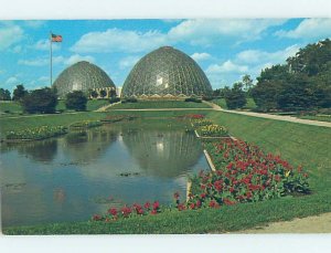 Unused Pre-1980 HORTICULTURAL CONSERVATORY Milwaukee Wisconsin WI H1674