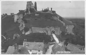 uk26620 corfe castle  real photo uk
