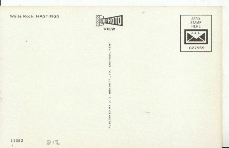 Sussex Postcard - White Rock - Hastings - Ref 6900A