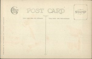 Christmas - Little Girl w/ Chinese Doll & Toy Dog c1915 Gibson Postcard