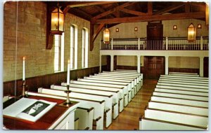 Postcard - The Abraham Lincoln Hall, Lincoln Boy National Memorial - Indiana