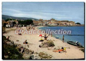 Postcard Modern Ile Rousse Beach Au Sable D'Or