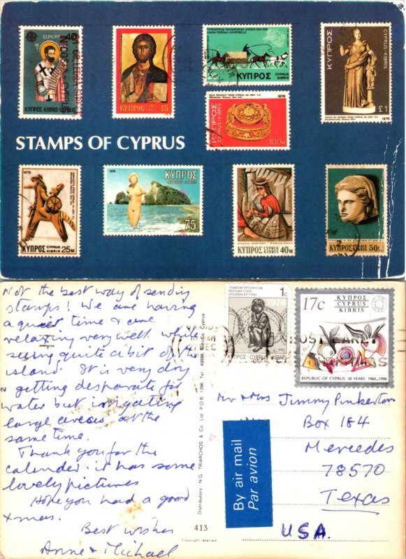 Stamps on Cyprus (13120