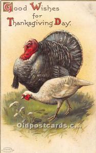 Artist Ellen Clapsaddle Thanksgiving Postcard