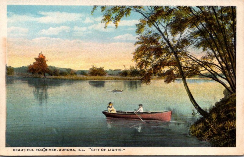 Illinois Aurora Boating On Fox River
