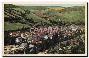 Old Postcard Hot Aigues Thermal Waters