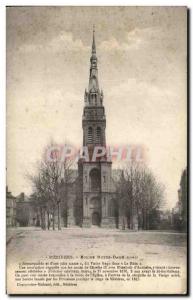 Old Postcard Mezieres Notre Dame Church