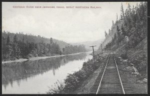 Kootenai River Railroad Jennings Idaho Unused c1910s