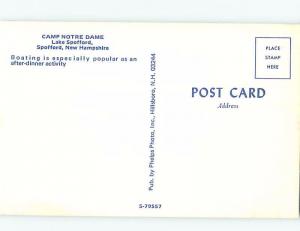 Unused Pre-1980 CAMP NOTRE DAME Spofford - Near Keene & Brattleboro NH c3631-13