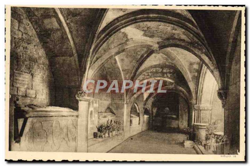 Old Postcard Saint-Bertrand-de-Comminges gallery graves