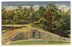 Fort Devens, Mass, Soldiers' Monument