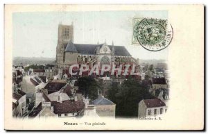 Old Postcard Meaux General view