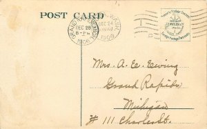 Postcard 1906 Washington Tacoma Water Front boats WA24-4503