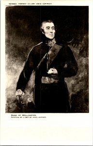 National Portrait Gallery Duke of Wellington by John Jackson Vtg Postcard I43