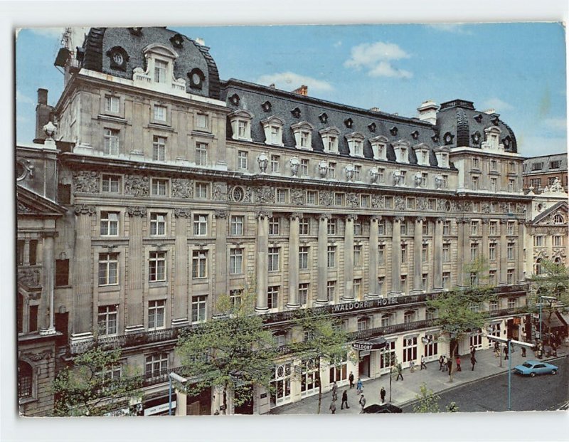 Postcard The Waldorf Hotel, London, England