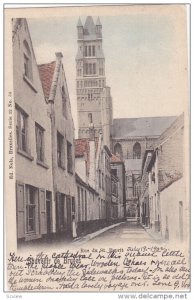 BRUGES, West Flanders, Belgium, PU-1902; Rue Du St. Esprit