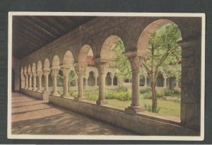 Ca 1905 Post Card NY the Cuxa Cloisters In Metropolitan Museum UDB