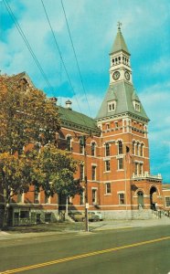 USA Town Hall and Opera House Thomaston Connecticut Vintage Postcard 07.90