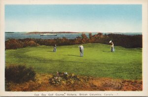 Oak Bay Golf Course Victoria BC Unused PECO Postcard E82