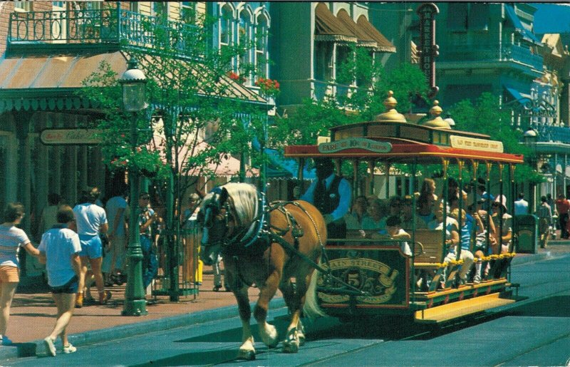 Walt Disney World Trolley Ride Down Main Street 04.12