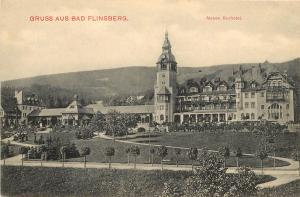 Poland Postcard Gruss Aus Bad Flinsberg Lubań County Lower Silesian Voivodeship