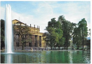 Germany. Stuttgart. Staatstheater.  Mint card.