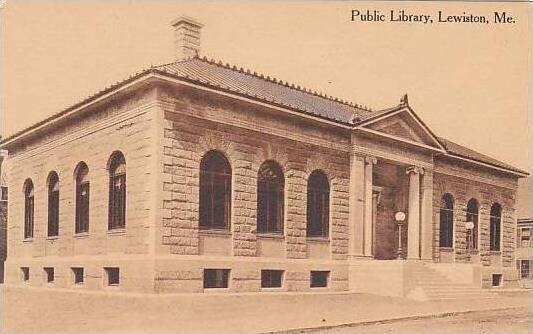 Maine Lewiston Public Library