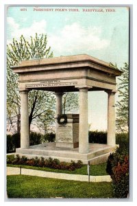 Tomb Of President Polk Nashville Tennessee TN DB  Postcard E19