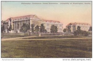 Washington Seattle Philosophy Commerce Home Economics University Of Washingto...
