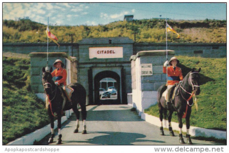 Canada Entrance To Halifax Citadel Nova Scotia