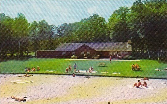 Sun Bathing At Beautiful Interlochen State Park Interlochen Michigan