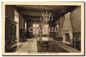 Old Postcard The Chateau de Vizille The Dining Room