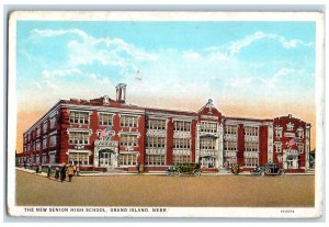 c1920s The New Senior High School Grand Island Nebraska NE Unposted Postcard