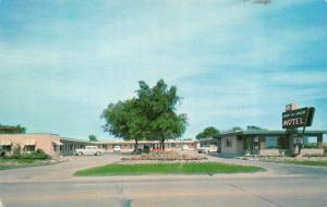 DES MOINES, IA Iowa   MIR-A-MAR MOTEL   Roadside  50's CARS   Chrome Postcard