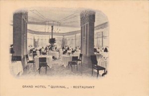 Italy Rome Roma Grand Hotel Quirinal Restaurant