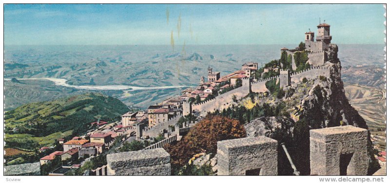 SAN MARINO , 40-50s ; Panorama