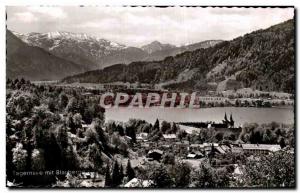 Old Postcard Tegernsee mit Blauberge