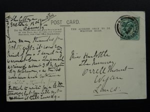 Shropshire OSWESTRY The Broad Walk c1904 Postcard