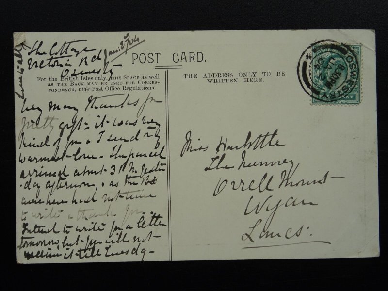 Shropshire OSWESTRY The Broad Walk c1904 Postcard