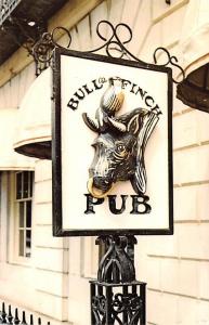 Bull & Finch Pub, Inspiration of TV Cheers Advertising Unused 
