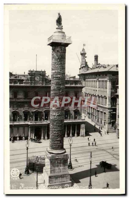 Old Postcard Roma Colonna Antonina