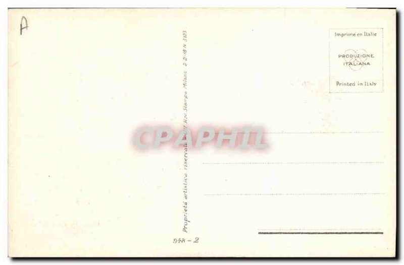 Old Postcard Fantasy Illustrator Woman