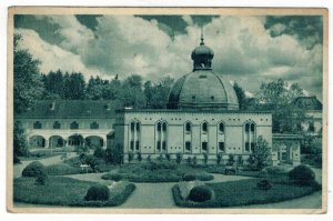 Croatia 1948 Postcard Daruvar Spa Baths Park Health Architecture